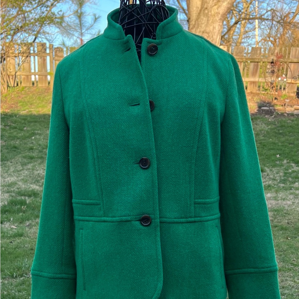 TALBOTS size 12 wool - blend spring jacket originally $189!
